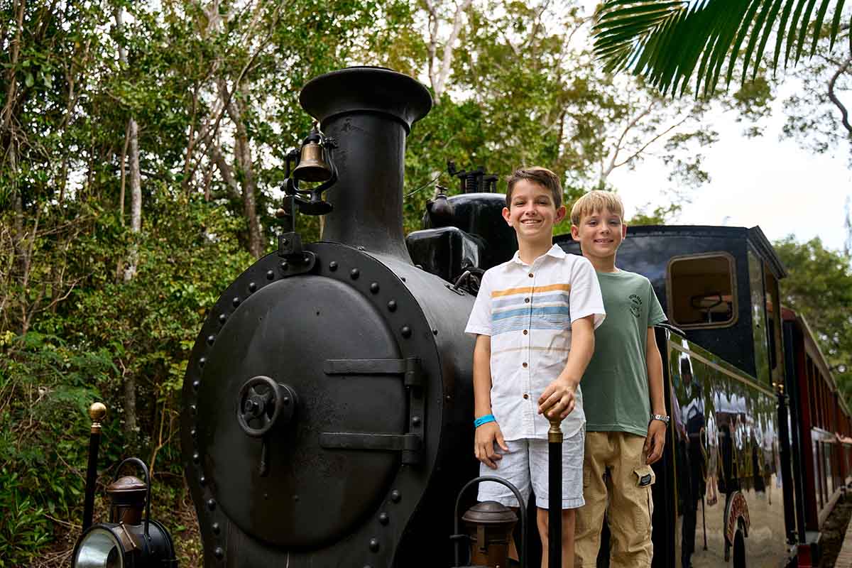 St. Nicholas Abbey Train Ride